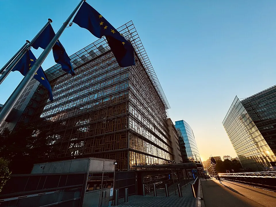 Edificio Europa, sede del Consejo Europeo en Bruselas, archivo de 2024.